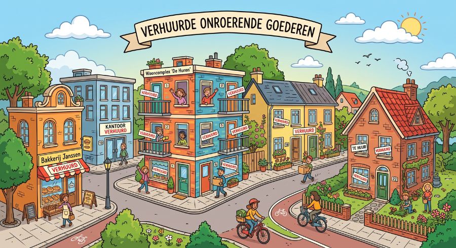 verhuurde onroerende goederen