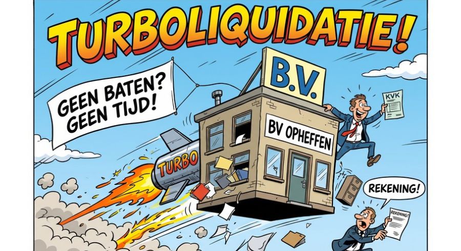 turboliquidatie van een BV